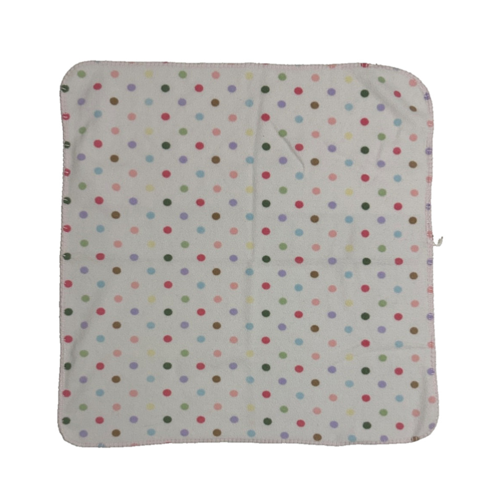 Circo Target Fleece Polka Dot Pink Purple Blue Pastel Baby Blanket Swaddle Lovey